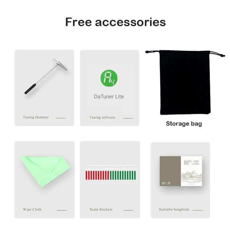 Hluru Kalimba 17 21 Key Kalimba Finger Piano Solid Maple Wood Kalimba Thumb Piano Keyboard Musical Instrument Mbira for Beginner